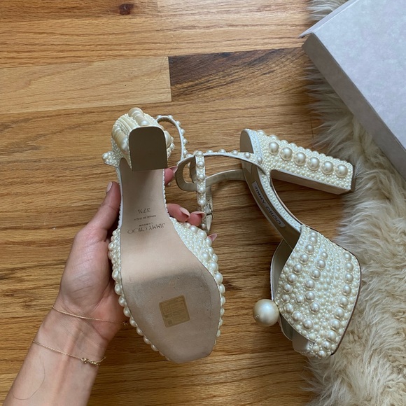 Jimmy Choo Sacaria Platform 120mm - New With Box - Picture 15 of 17